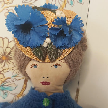 Antique Rag Doll of an Edwardian Lady
