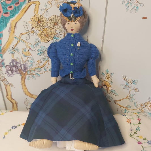 Antique Rag Doll of an Edwardian Lady