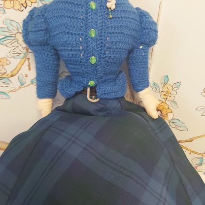 Antique Rag Doll of an Edwardian Lady