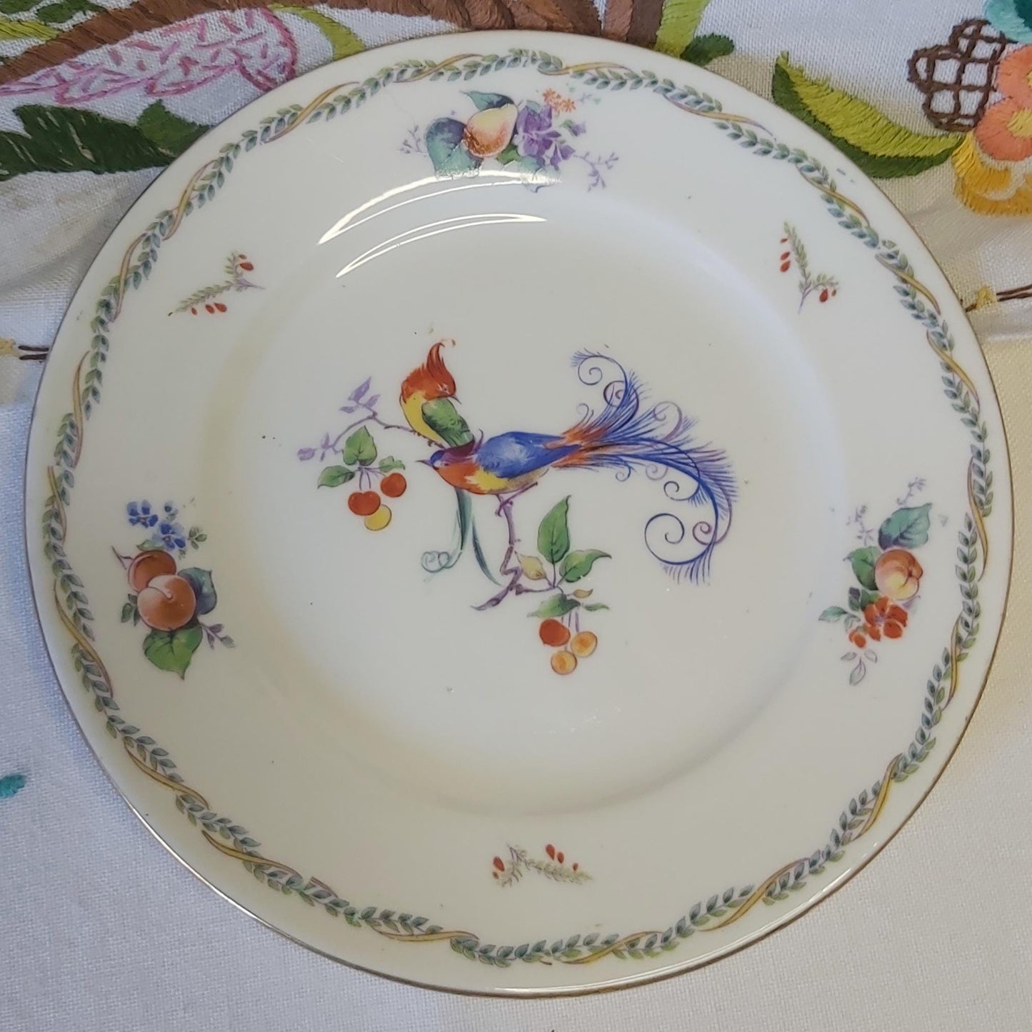 Shelley Porcelain Versaille Trio c1930s