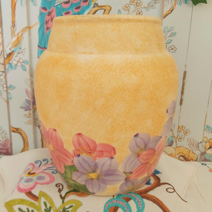 Early Radford Vase, Handpainted, c1930