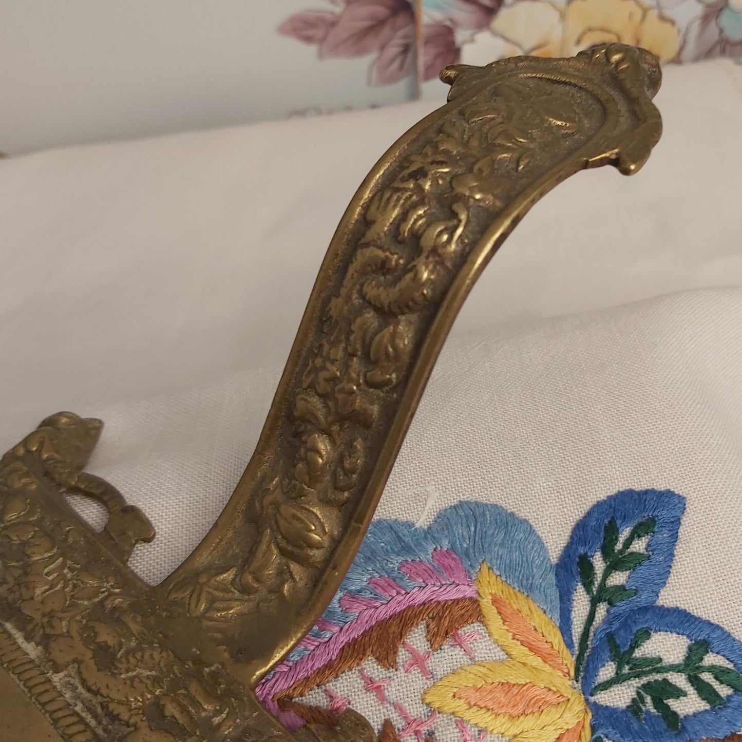 Antique Brass or Ormolu Chamberstick