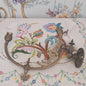 An Antique Victorian Brass Wall Light