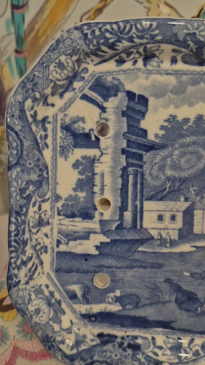 Antique Spode's Italian Pattern Drainer c1918