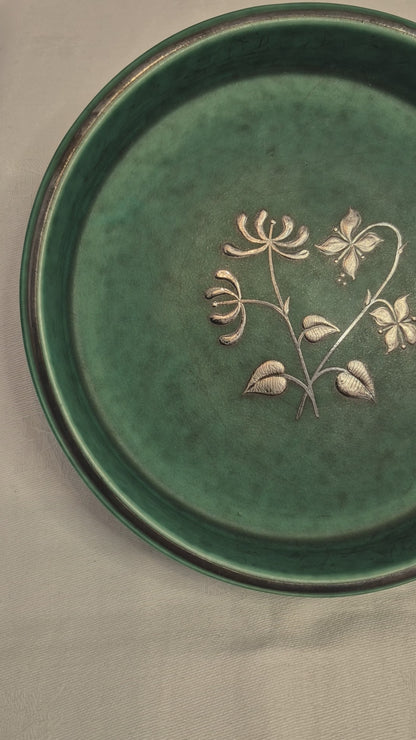 Gustavsberg Argenta Dish designed by Wilhelm Kage, 1930s-1950s