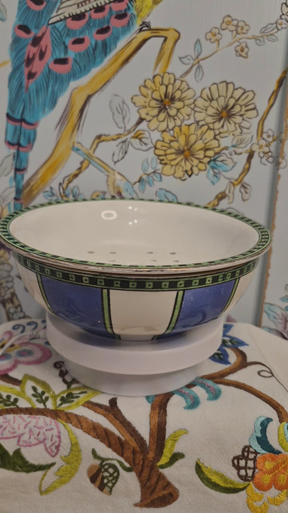 Antique Soap Dish or Sponge Bowl made by Bishops and Stonier c1900